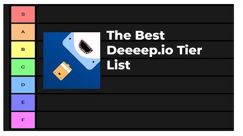 *UPDATED* The Best Tier 10 Deeeep.io Tier List 2020 | Deeeep.io