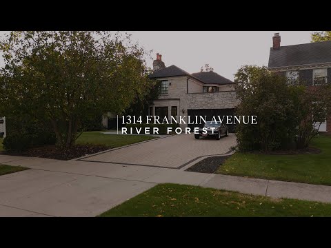 1314 Franklin Avenue, River Forest, IL home video tour