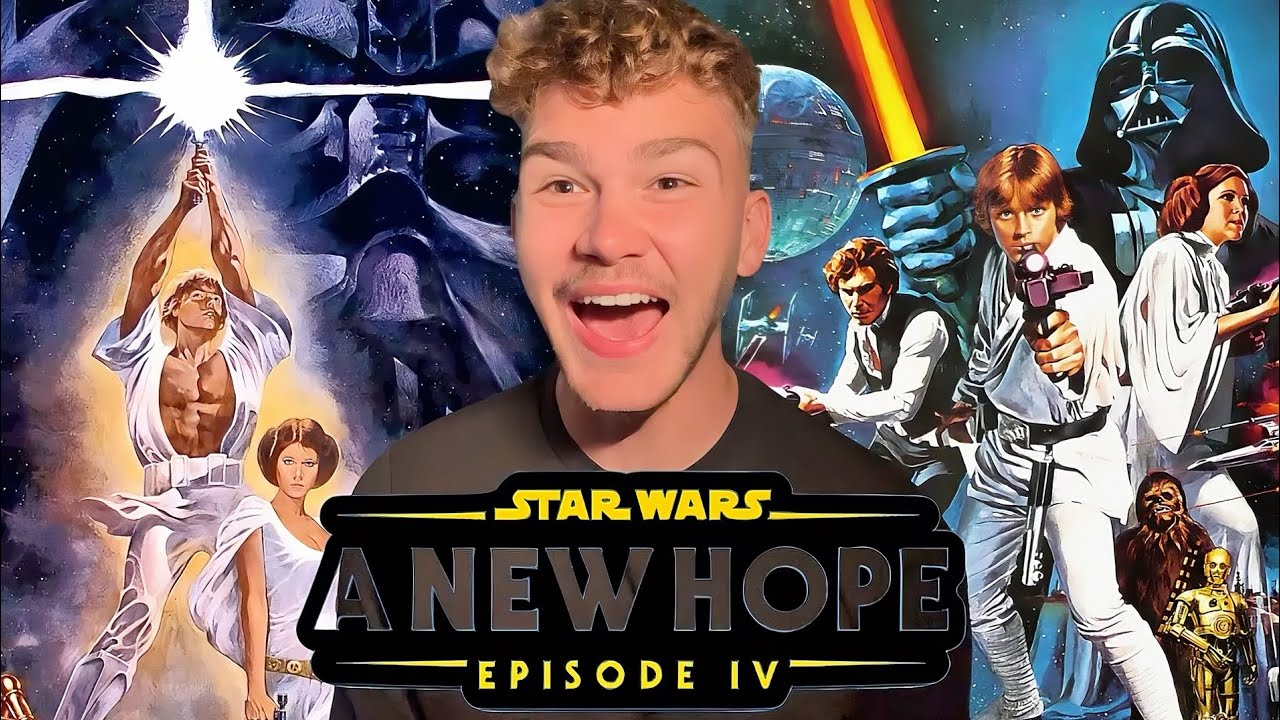 FIRST TIME WATCHING *STAR WARS: EPISODE 4 - A NEW HOPE* Movie Reaction!