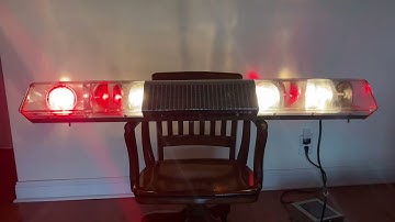 NYC EMS Code 3 XL Lightbar (Restored)