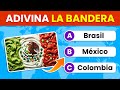 Adivina las BANDERAS hechas con Alimentos 🚩🌎 | ¿Cuántas Banderas Reconoces? 🤓