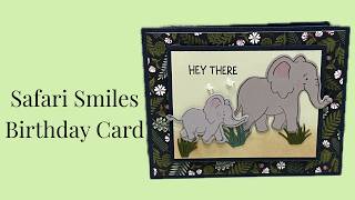 No. 495 Stampin' Up! Safari Smiles Birthday Card screenshot 5