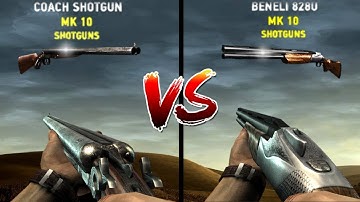 Dead Trigger 2 - Coach Shotgun VS Beneli 828U - Lomelvo