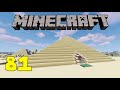 Uma Pirâmide no Deserto! | Minecraft Survival - 81