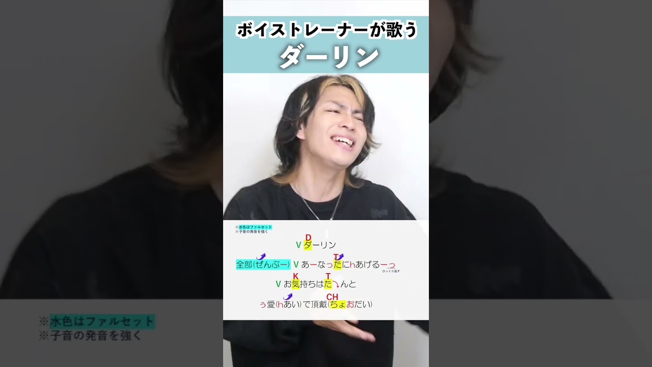 【ボイストレーナーが歌う】ダーリン / 須田景凪【シアーミュージック広島八丁堀・広島袋町校 Tom・マツバラ】#shorts
