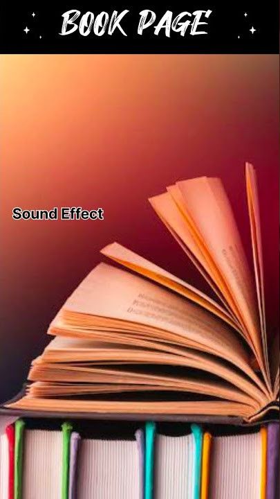 Sound effect of Book page |reading time | @SoundWalashubham #sound #soundeffect #shorts #viral