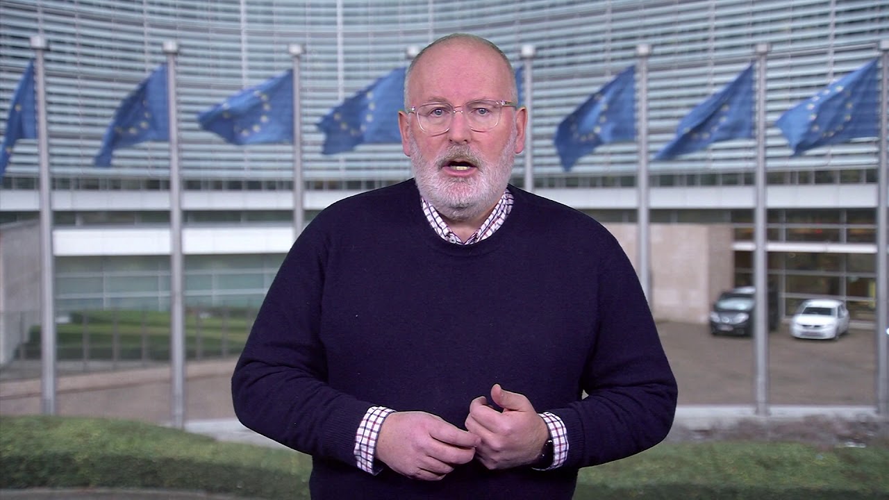 Congratulation by VP Timmermans for EDF new SDGs report