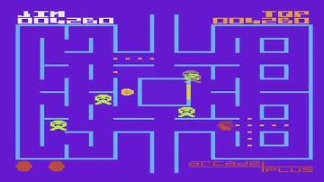 ATARI 8BIT XL XE 400 800 Ghost Hunter I 1 PACMAN CLONE PAC MAN OTHER VERSION & COLORS 1981ArcadePlus