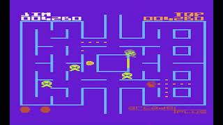 ATARI 8BIT XL XE 400 800 Ghost Hunter I 1 PACMAN CLONE PAC MAN OTHER VERSION & COLORS 1981ArcadePlus