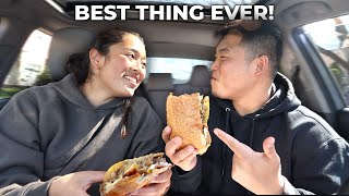 Philly Cheesesteak Bacon Egg & Cheese | Food Review