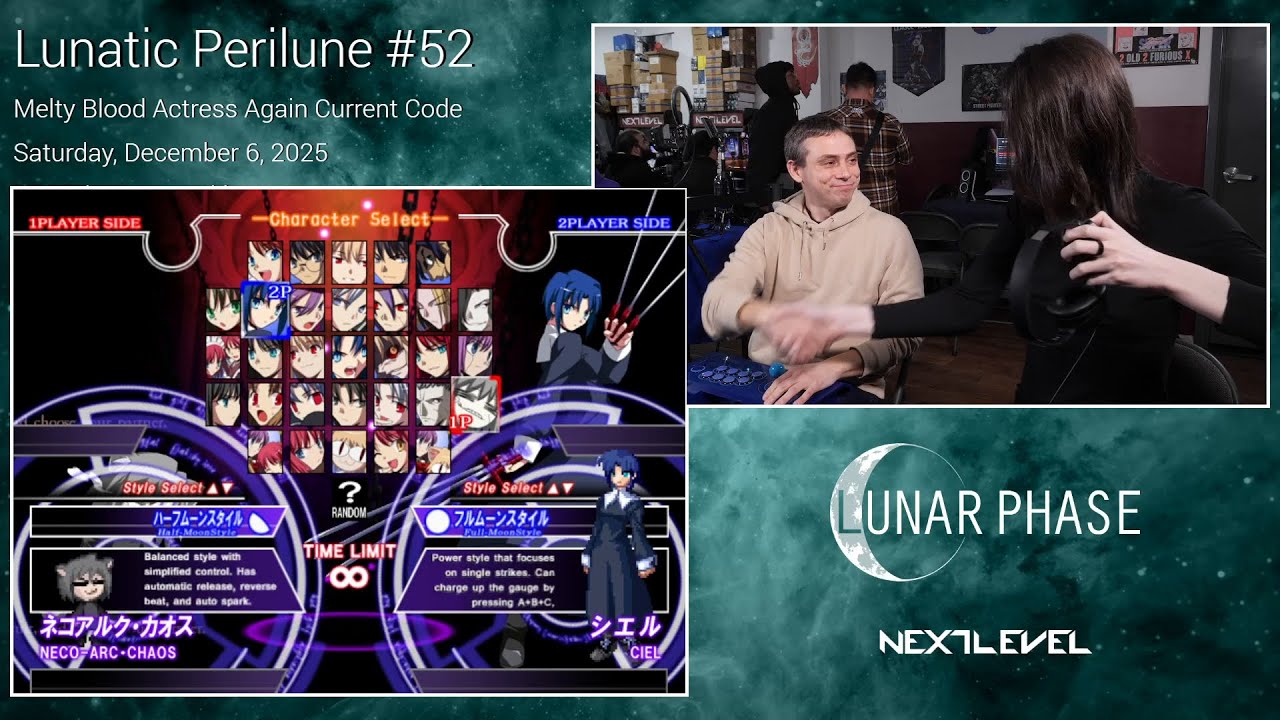 Lunatic Perilune #52: Melty Blood Actress Again Current Code Top 8