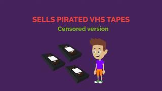 Clean Mitchell Sells Bootleg Vhs Tapes