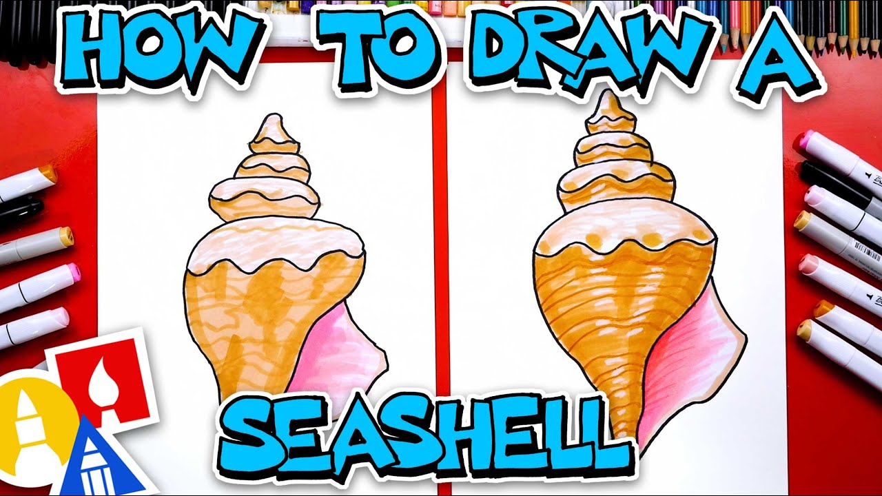  Kids Sea Shell Painting Kit - Arts & Crafts Gifts for