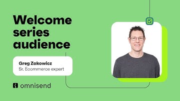 Welcome emails: Closer look at your "new email subscribers" audience