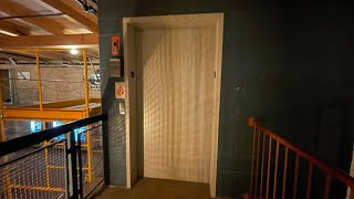 (Could have been glass) KONE MRL Elevator at Fifth Avenue Station, Naperville Illinois