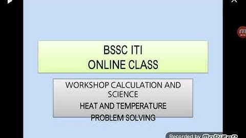 Heat and temperature part 6 (WCS for first year )