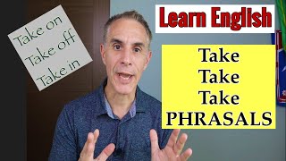 Learn English Phrasal Verbs Using TAKE #esl#learnenglish#phrasalverbsinenglish