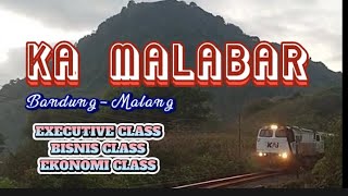 lengkap!!! JADWAL DAN RUTE KA MALABAR | relasi BANDUNG - MALANG