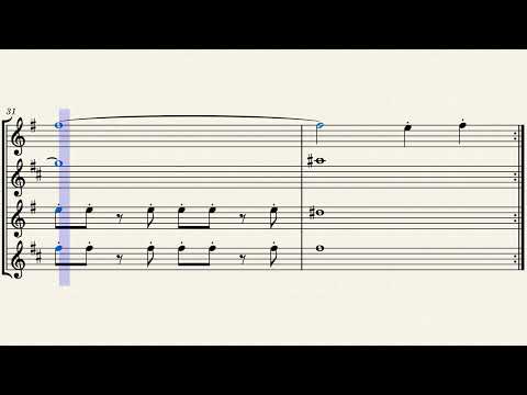 Chrono Trigger - Wind Scene – Sax Quartet