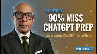 ChatGPT Sales Call Prep: Research, Questions & Objections in 9 Minutes