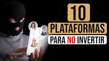 10 PLATAFORMAS FALSAS en LAS cuales NO INVERTIR | ESTAFAS 2025