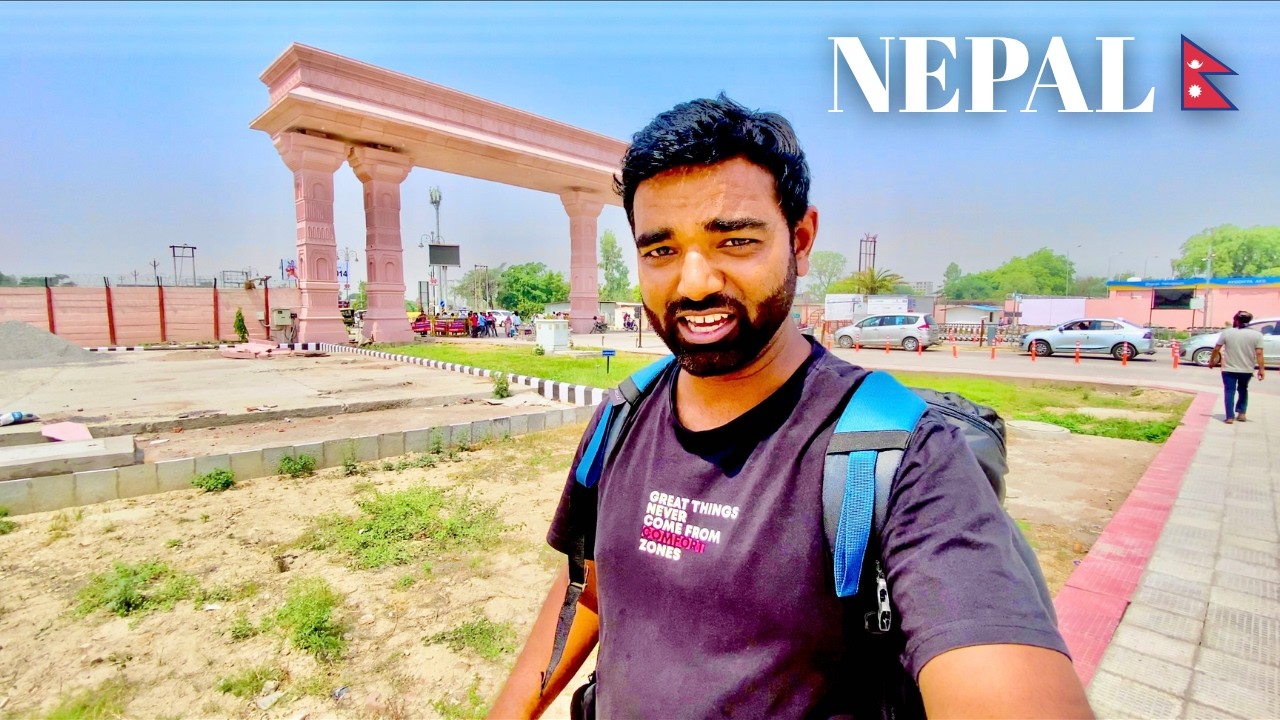 𝗡𝗘𝗣𝗔𝗟 Land Border Crossing & Birth Place of Gautam Buddha | Lumbini Nepal
