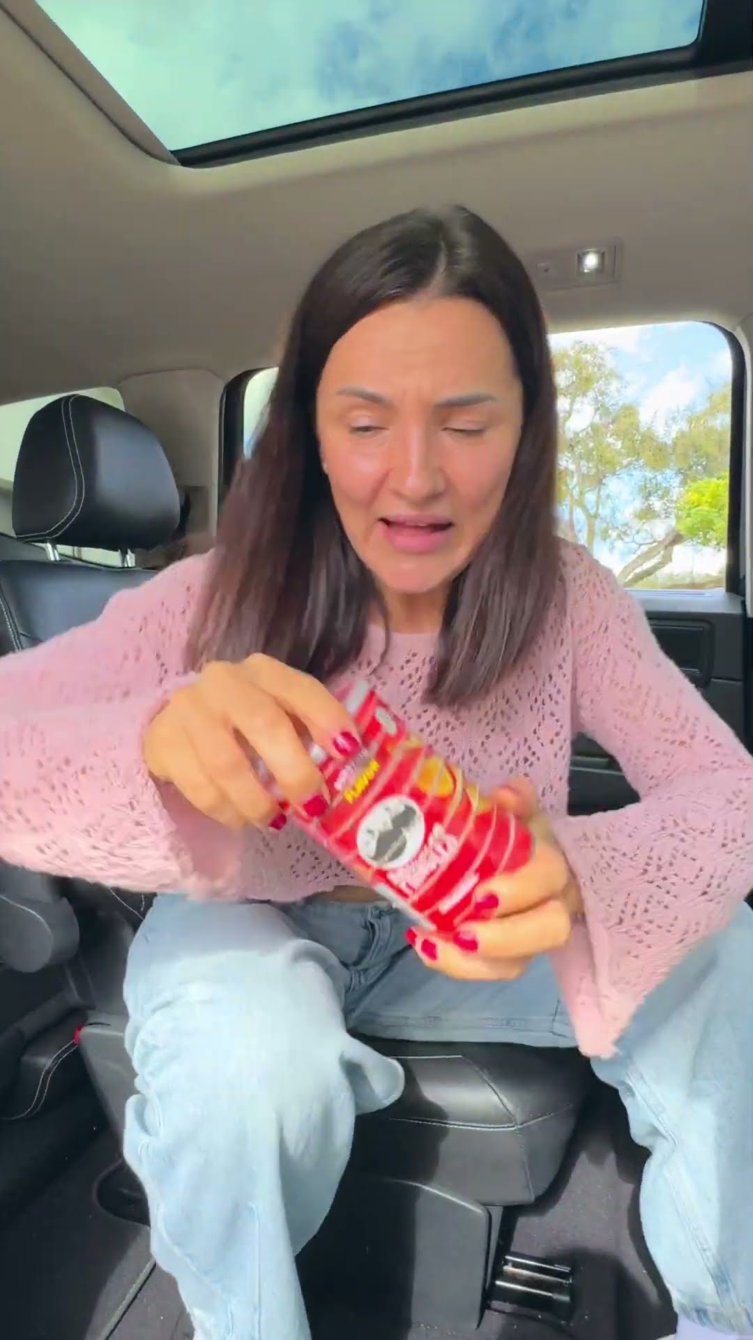 He DIDN'T WANT to SHARE the PRINGLES ??? #shorts #khamitovy #martaandrustam