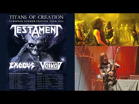 Testament announce tour w/ Exodus and Voivod in Europe