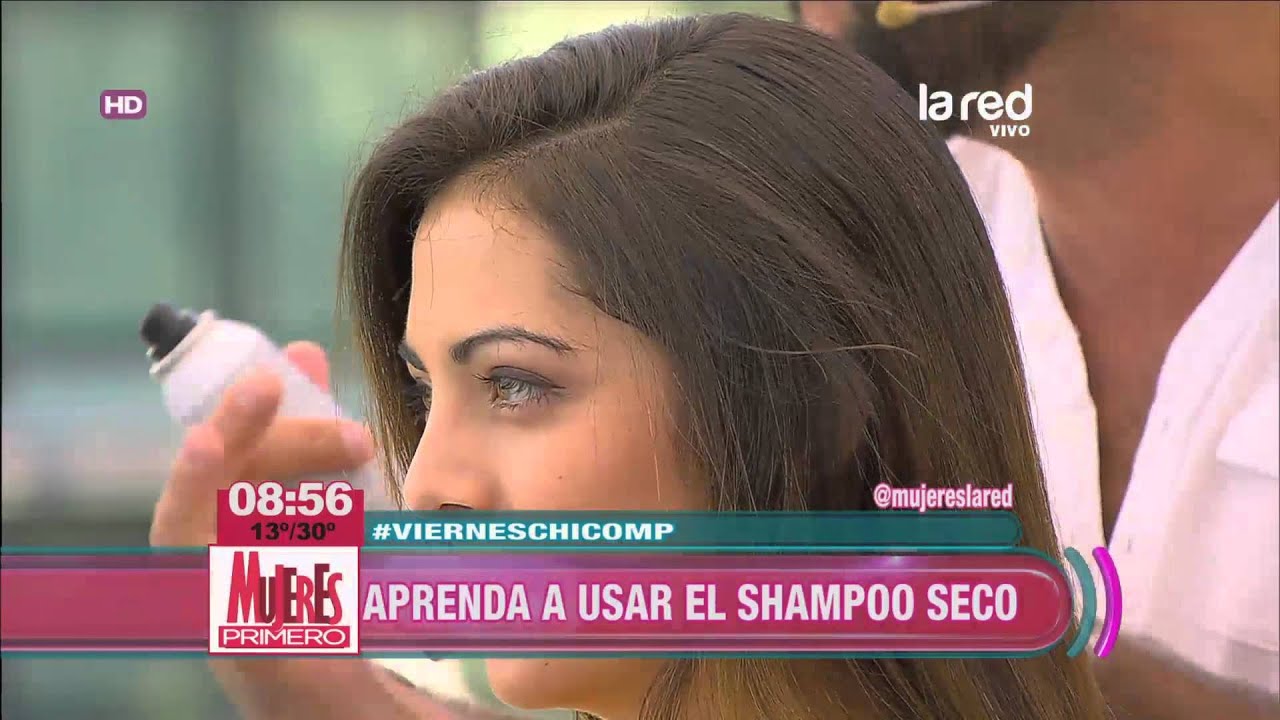 Aprende a usar el shampoo seco YouTube