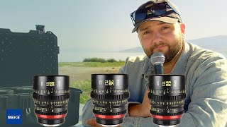 Meike Full Frame Cine lens Set First Look | BMPCC 4k