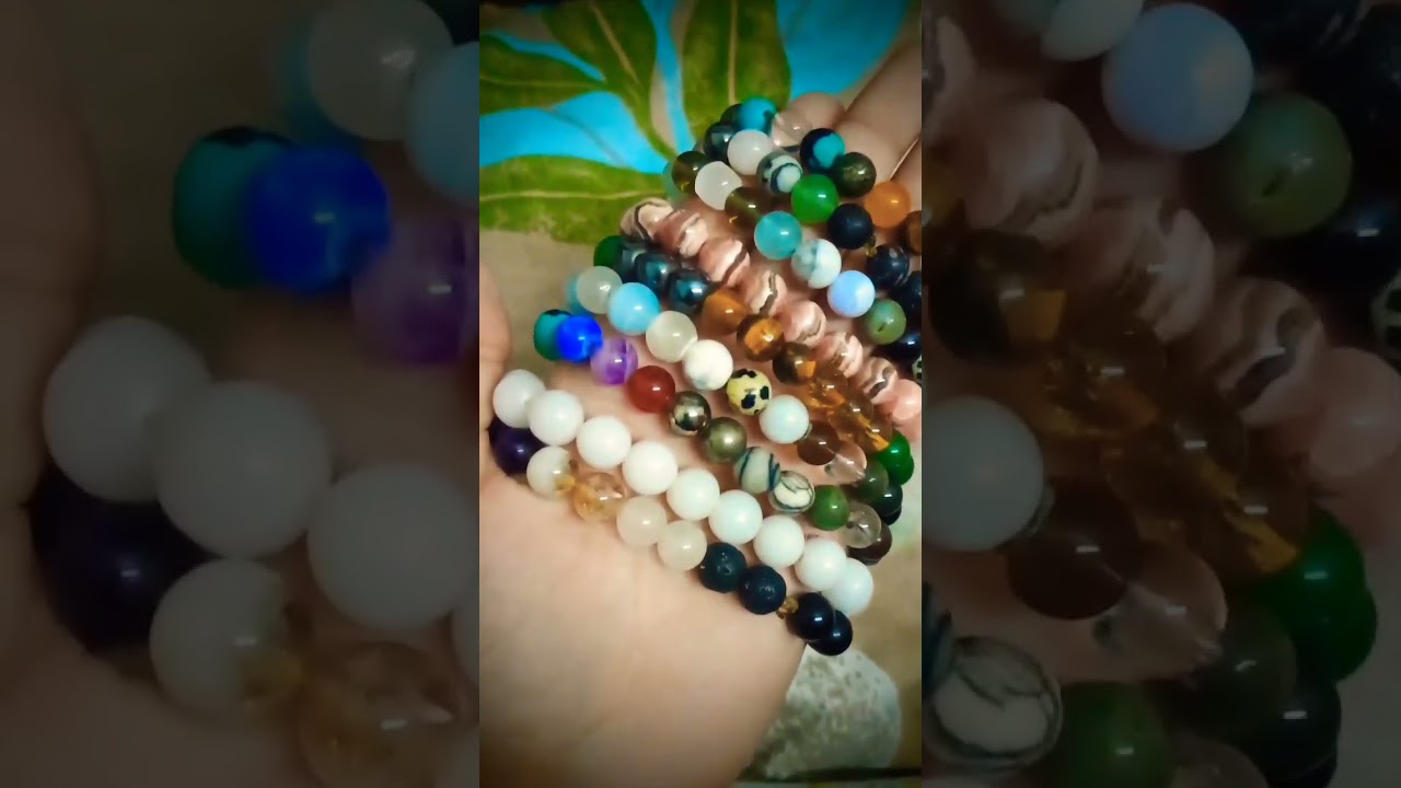 Real crystal bracelet with reiki healing🌟✨. If you are interested in this please comment. 