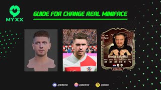 Create own Face FC 24/FC 25 | Guide For Change Real Miniface screenshot 2