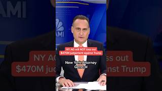 Ny Ag Will Not Toss Out 470M Judgement Against Trump
