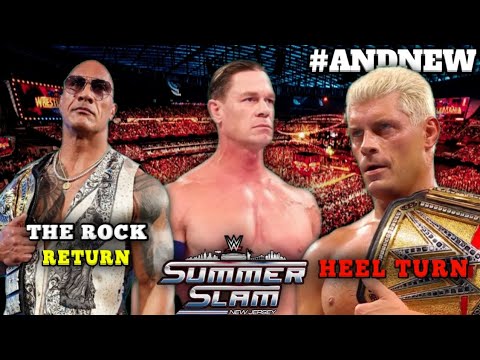 Cody Rhodes Heel Turn! WWE SummerSlam 2025 Night 2 Highlights