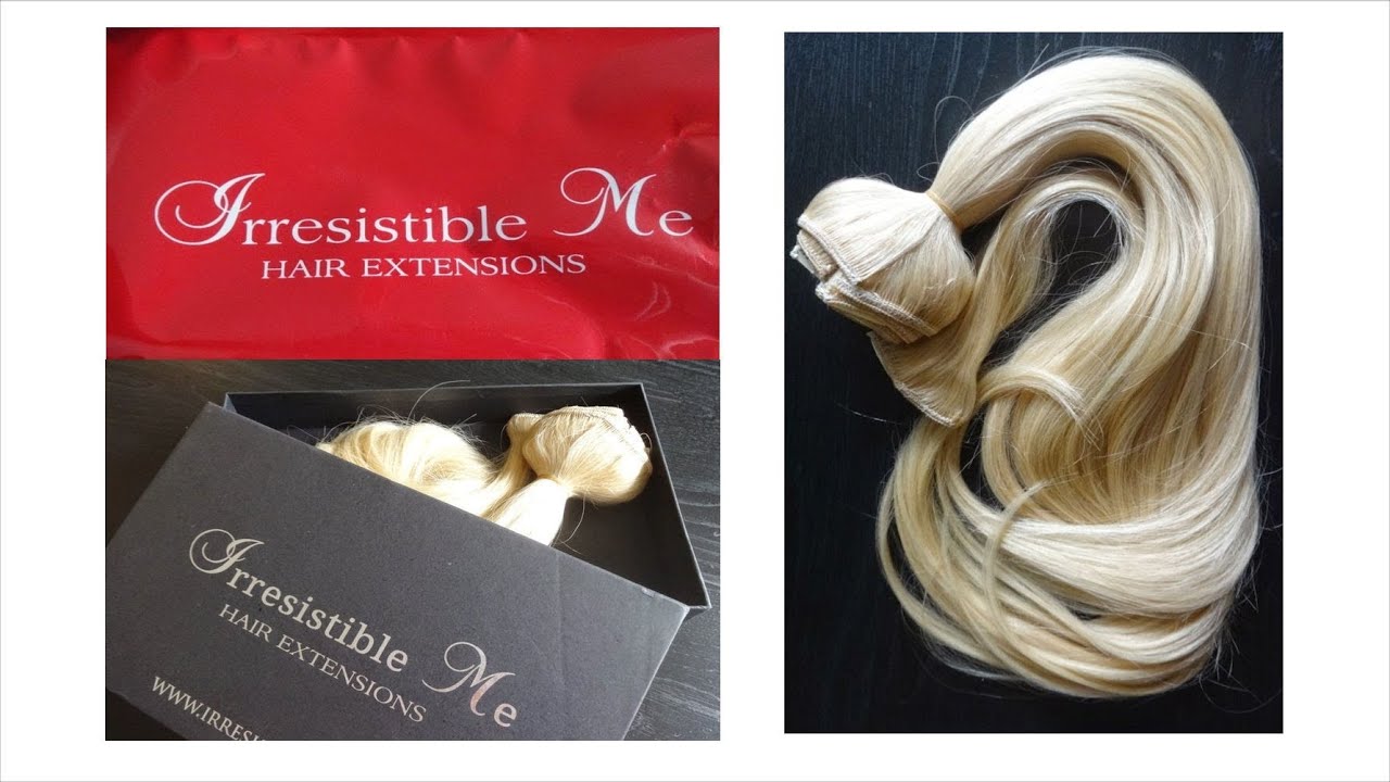 Irresistible Me Hair Extensions Unboxing YouTube