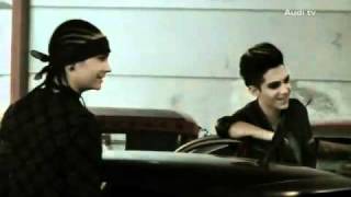 Bill e Tom Kaulitz Making of photoshoot Audi Magazine.avi