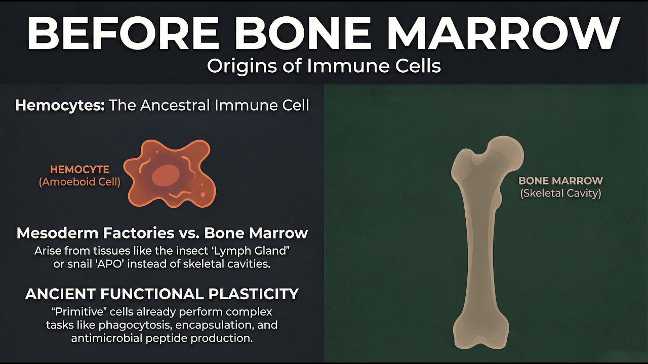 The Evolution of Immune Cells: Hematopoiesis in Insects, Crustaceans & Mollusks