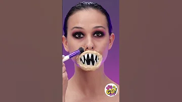 Try This Viral Makeup For Halloween 123go Halloween Makeup 