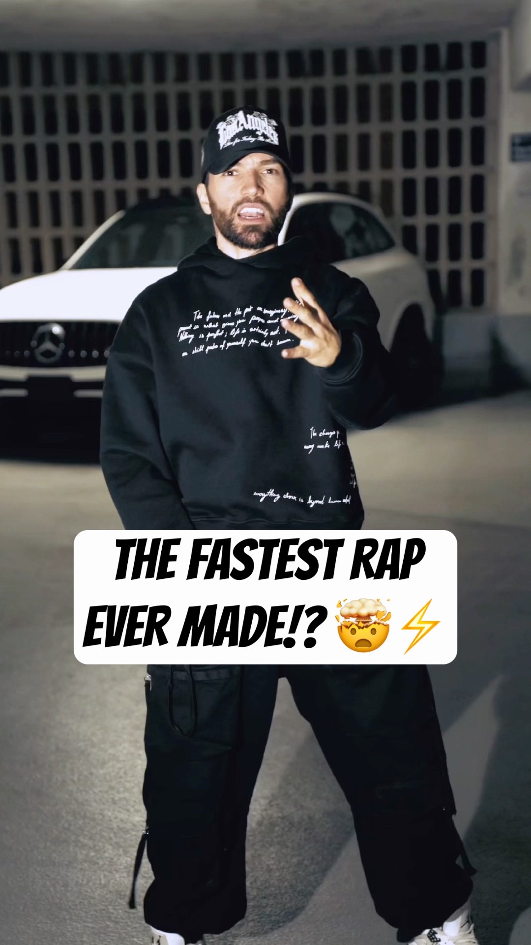 The Fastest Rap Song Ever Made!? 🚁🔥 #newsong #worldrecord