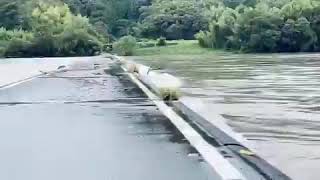 20200907 台風10号 清流四万十川