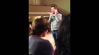 Video thumbnail of "Jason Crabb singing when he was on the cross part 2"