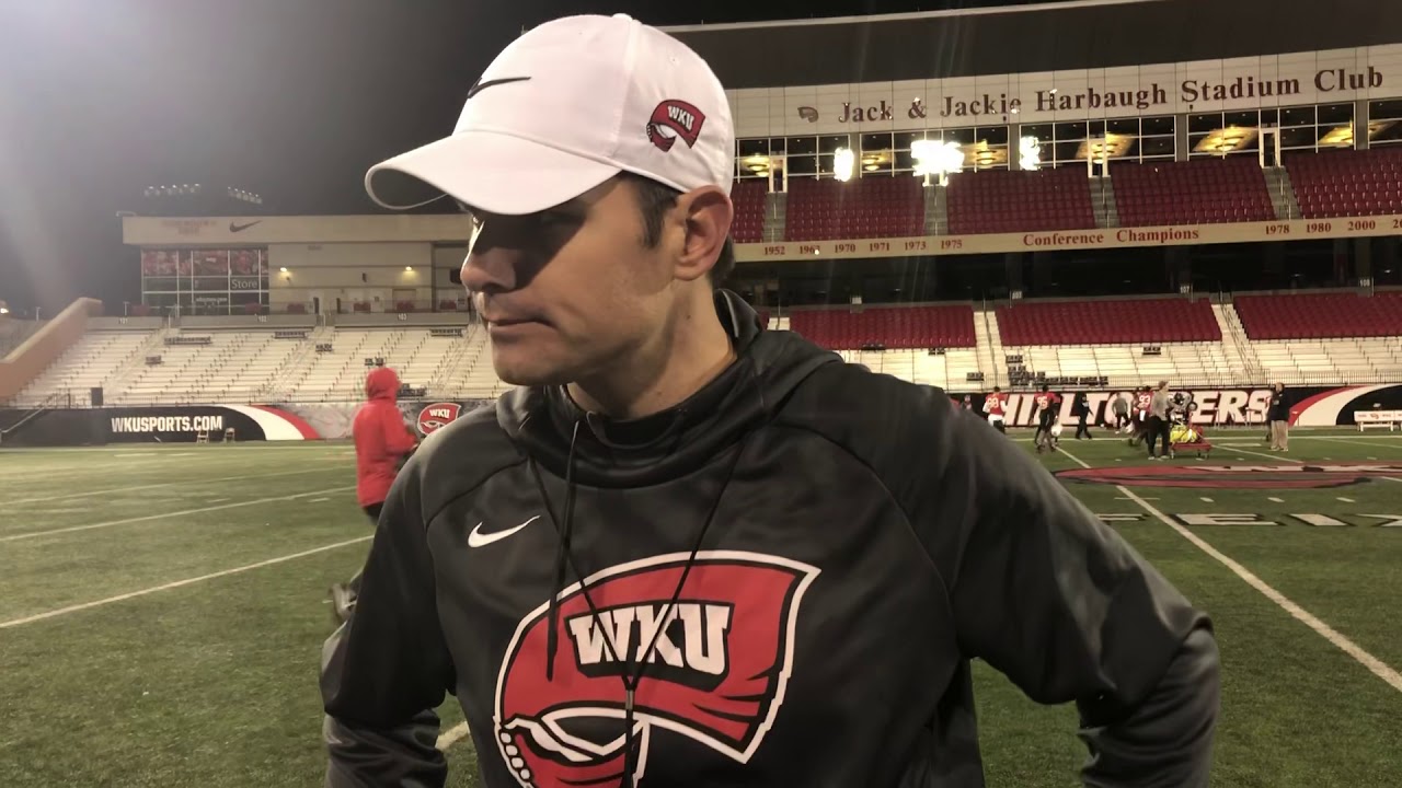 WKU FB OC Bryan Ellis 10-22-19 - YouTube