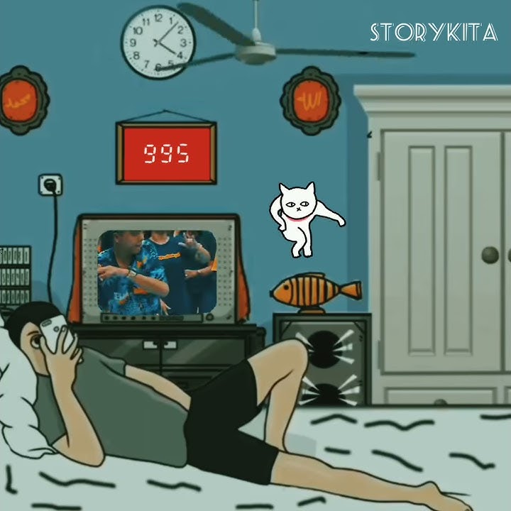 #STATUSWHATSAPP #STORYSANTUY #STORYWA         ANIMASI SANTUY DALAN LIYANE VERSI KOPLO | AWAS DANGDUT