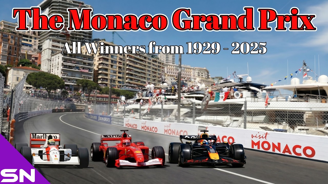 Every Winner of The Monaco GP ( 1929- 2025 ) NEW VERSION ! - YouTube