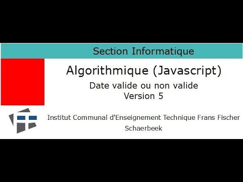 Date valide ou non valide (version 5)