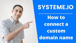 how to connect a custom domain with systeme.io 🔥 (step by step) 👇