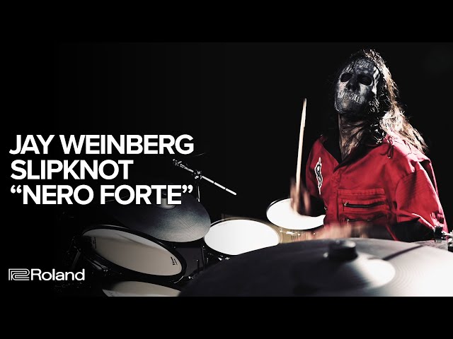 Jay Weinberg (Slipknot) Nero Forte Playthrough on Roland VAD506 class=
