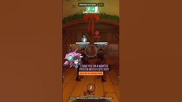 Ashe and Dva interaction - Overwatch 2