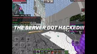 THE SERVER GOT HACKED!!! | Infinity Craft