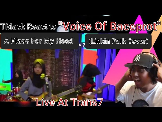 TMack React to Voice of Baceprot - A Place For My Head (Linkin Park Cover) Live at Trans7 2017 class=